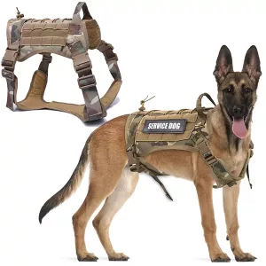 Colete Militar Arnês Tático para Cão