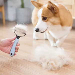 Pente Removedor de Pêlo para Cães