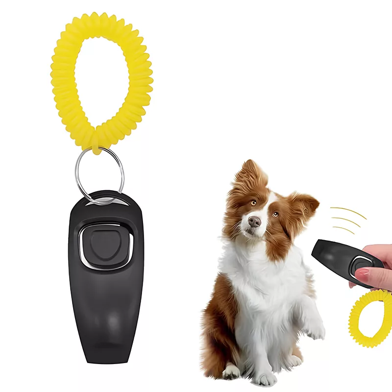 Apito e Clicker para Treino de Cães 2 em 1