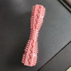 Brinquedo de mastigar para limpeza dentária para cão recebido do cliente S****n.