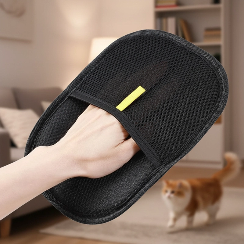 Luva Removedora de Pelos de Gato Escova Estática