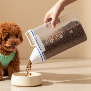 dog food container, dog food storage, dog food storage container
