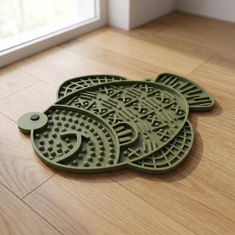 Tapete de Lamber para Cachorro com Ventosa