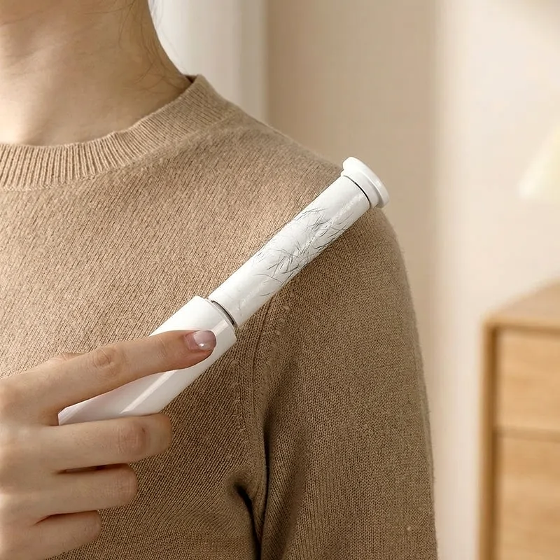 Rolo Adesivo Compacto Removedor de Pelos de Cachorro Portátil